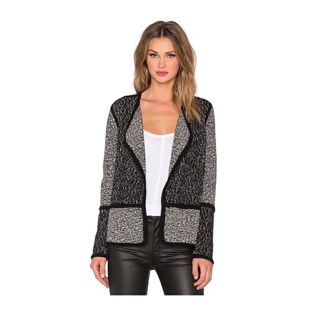Vince TEXTURED DRAPE JACKET Size Small